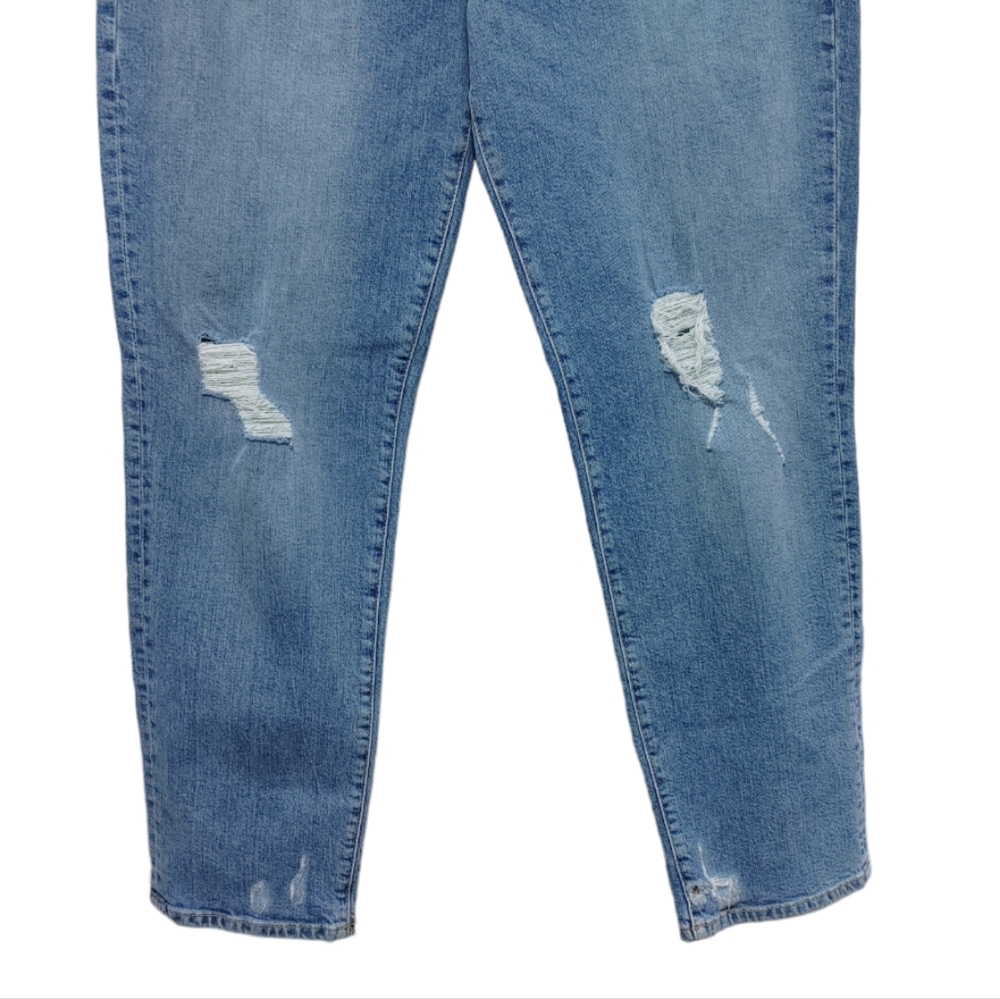 Current Elliott The Original Boyfriend Destructed Distressed Jeans Wendy Size 30 - Picture 9 of 15